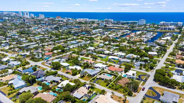 a view of city and mountain