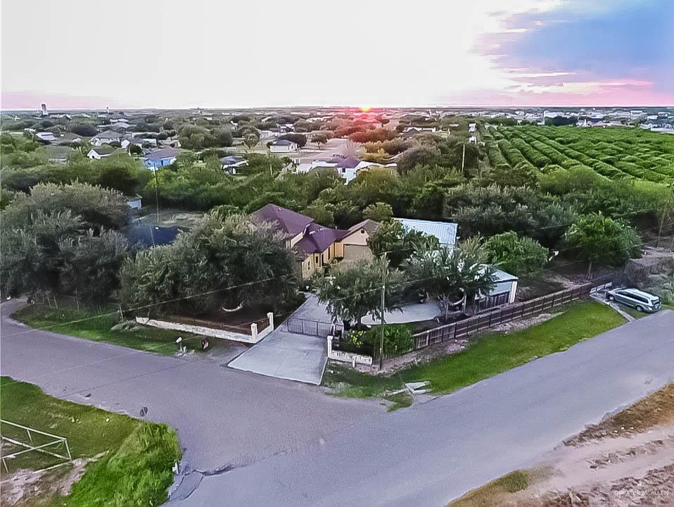 4701 Russell Circle Mission, TX 78574 - Photo 37 of 37 an aerial view of a house with a garden and lake view