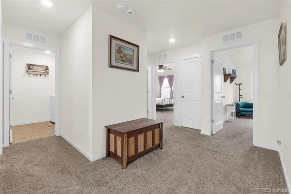 a house view with a outdoor space