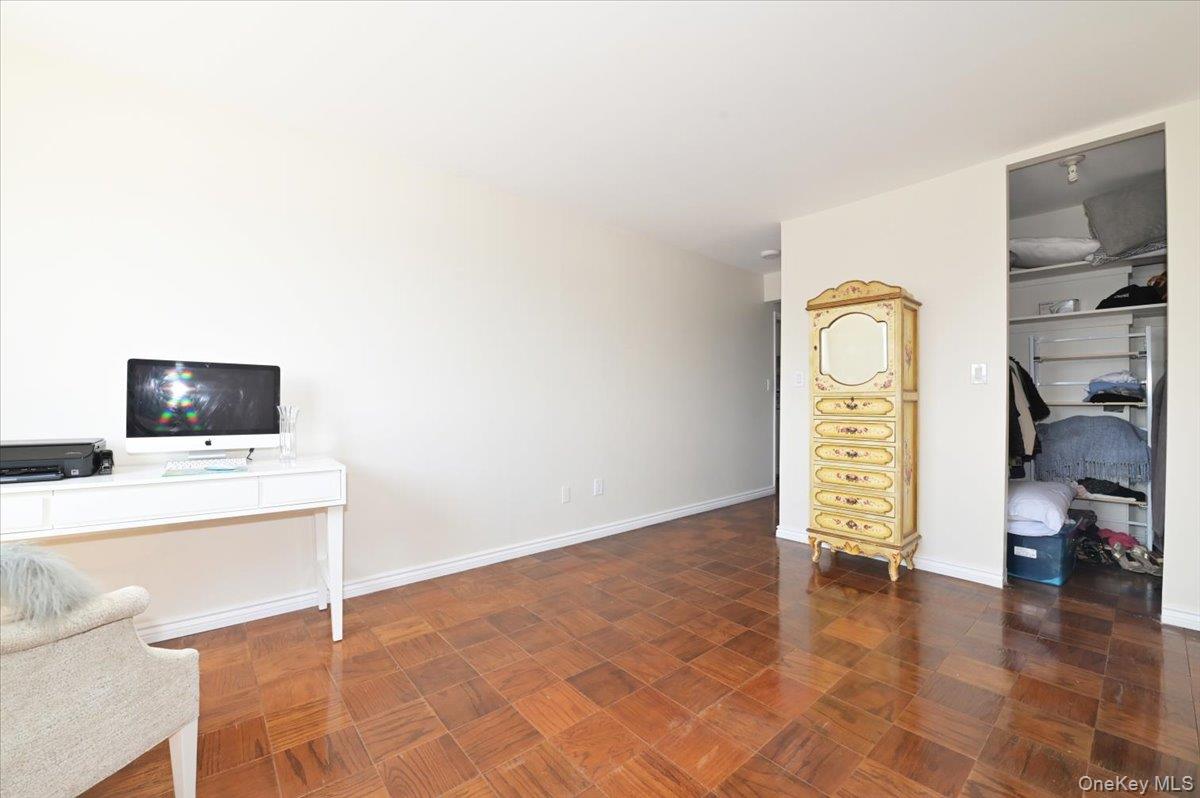 320 East Shore Road, Unit 4C Great Neck, NY 11023 - Photo 22 of 31 Office featuring baseboards and parquet flooring