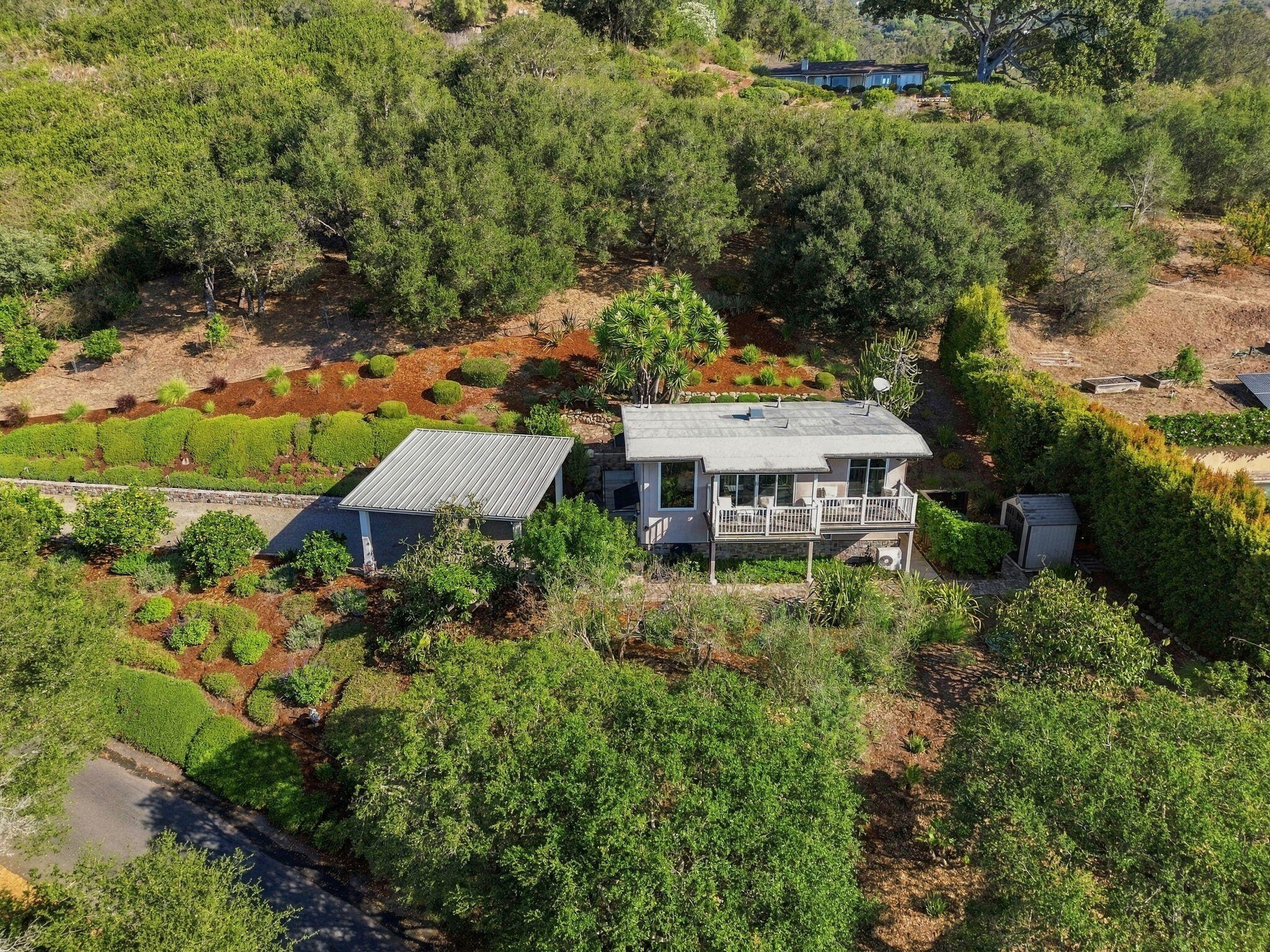 2870 Torito Road Santa Barbara, CA 93108 - Photo 3 of 36 Aerial of exterior