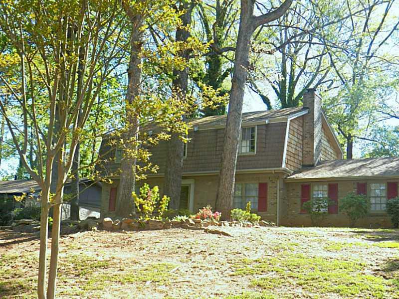 1204 Kimlie Lane Decatur, GA 30035 - Photo 1 of 1 Exterior Front. Beautiful brick and cedar shake 2 story home