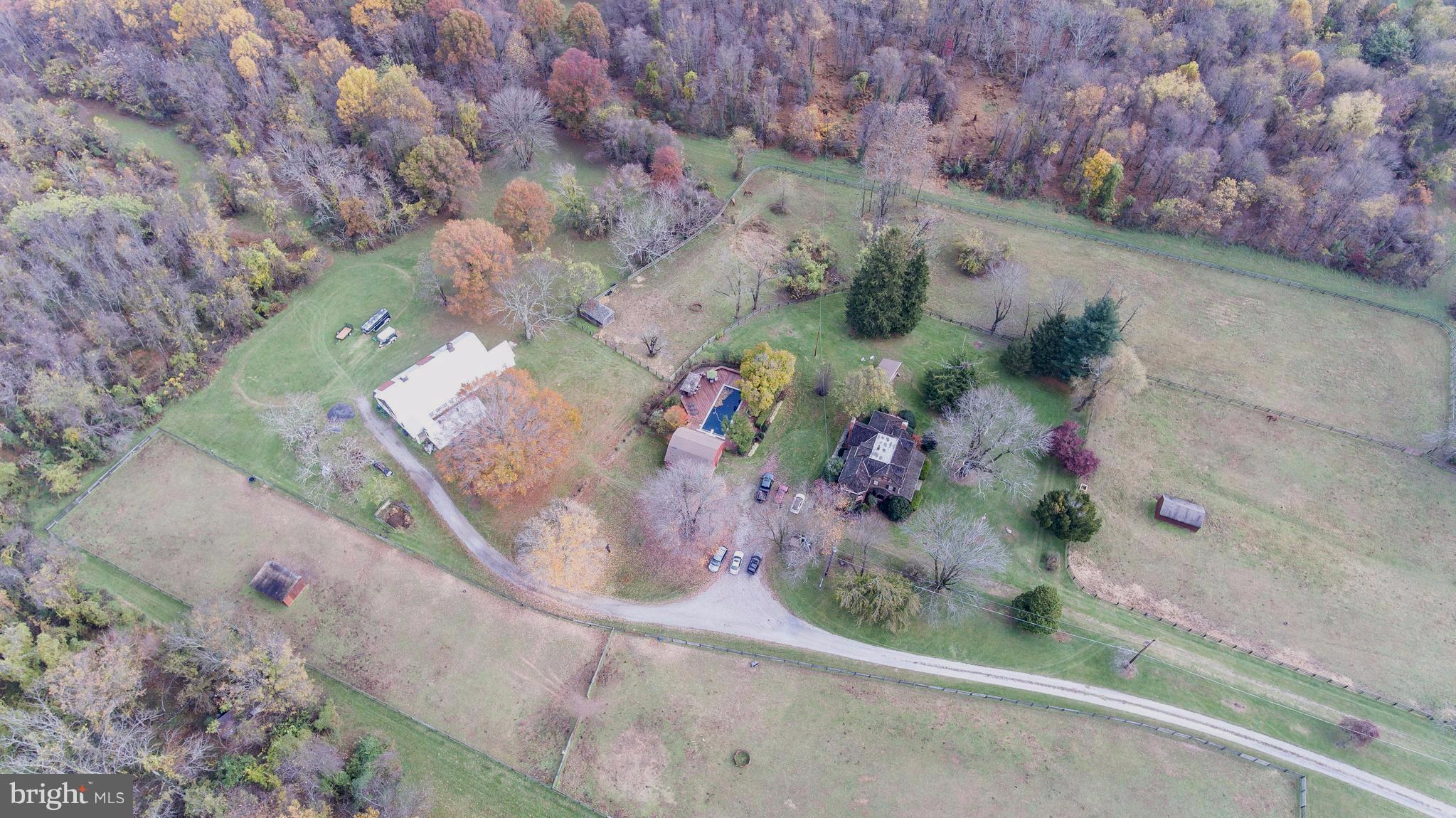 5515 Riggs Road Gaithersburg, MD 20882 - Photo 28 of 30 View of the barn, pool, garage and house