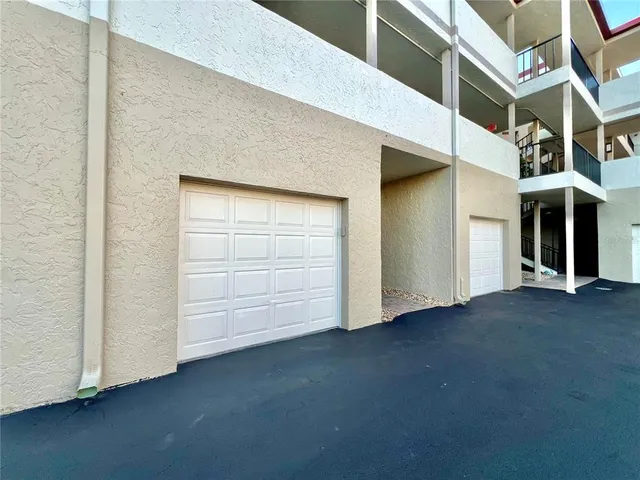 a view of swimming pool with a garden