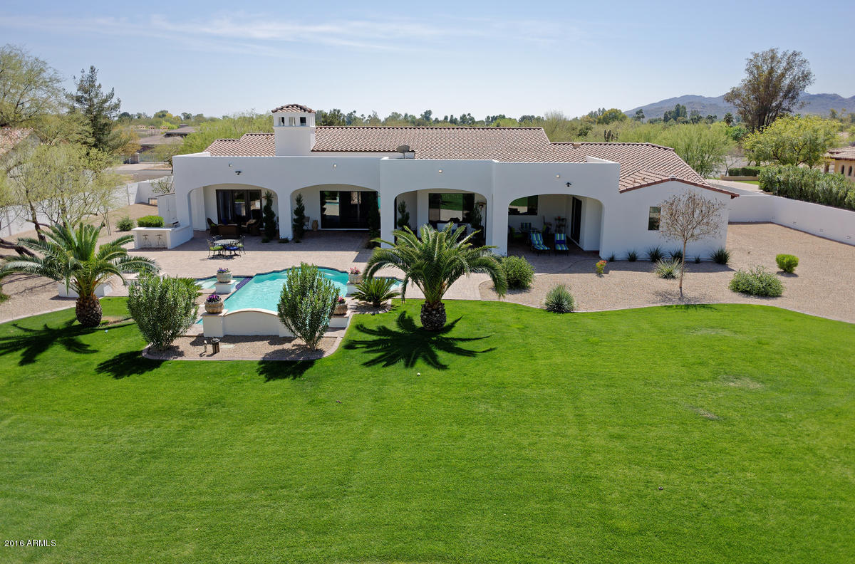6970 East Doubletree Ranch Road Paradise Valley, AZ 85253 - Photo 11 of 18 Rear of Home (2)