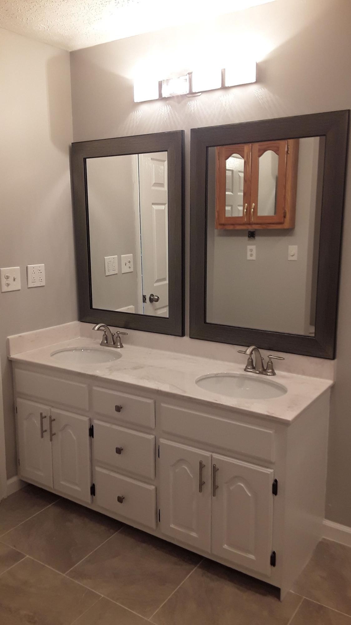 129 Rosedale Avenue Rutledge, TN 37861 - Photo 19 of 34 a bathroom with a sink vanity and mirror