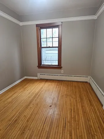 a view of wooden floor in a room