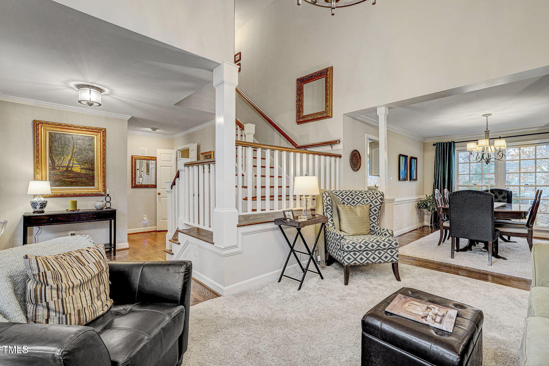 113 Waterfall Court Cary, NC 27513 - Photo 5 of 30 a living room with furniture and a large window