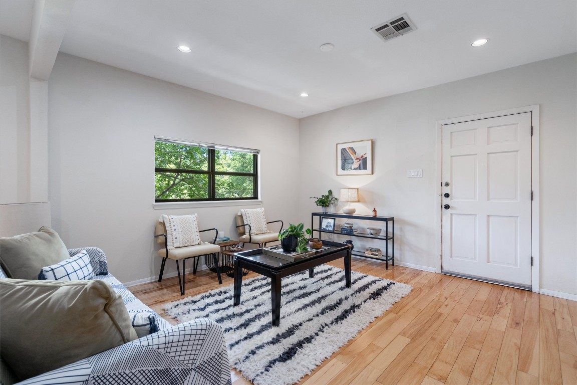 2116 Glendale Place Austin, TX 78704 - Photo 6 of 24 a living room with furniture and a window