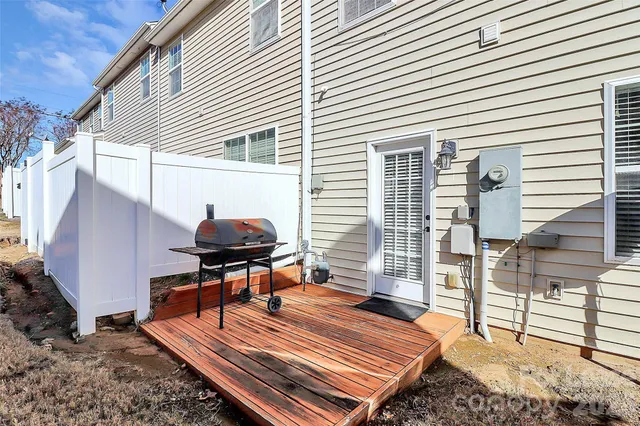 a outdoor space with chairs