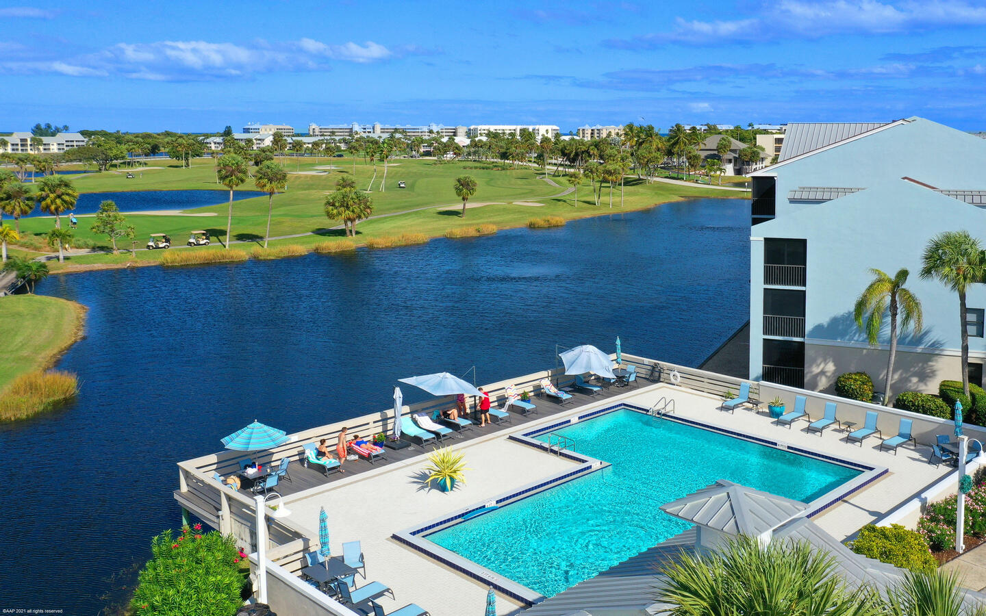 40 Northeast Plantation Road, Unit 306 Jensen Beach, FL 34957 - Photo 17 of 23 Inlet Village on Hutchinson Island Pool