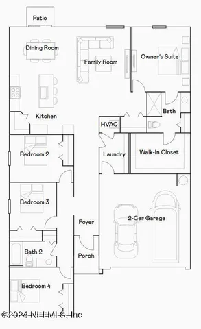 $341,485 | 2803 Little Trout Lane, Green Cove Springs, FL 32043
