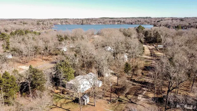 a view of lot of trees and houses