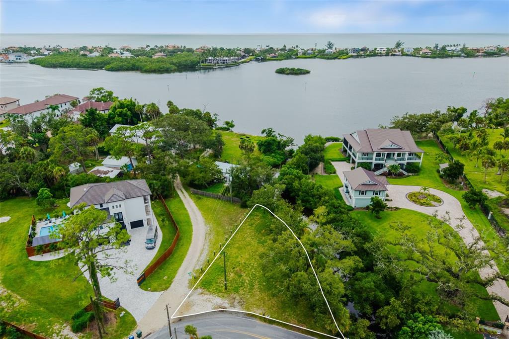 Oak Street Nokomis, FL 34275 - Photo 1 of 20 an aerial view of a house with outdoor space and lake view
