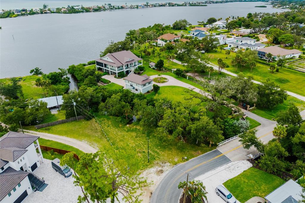 Oak Street Nokomis, FL 34275 - Photo 7 of 20 an aerial view of a house with yard swimming pool and outdoor seating