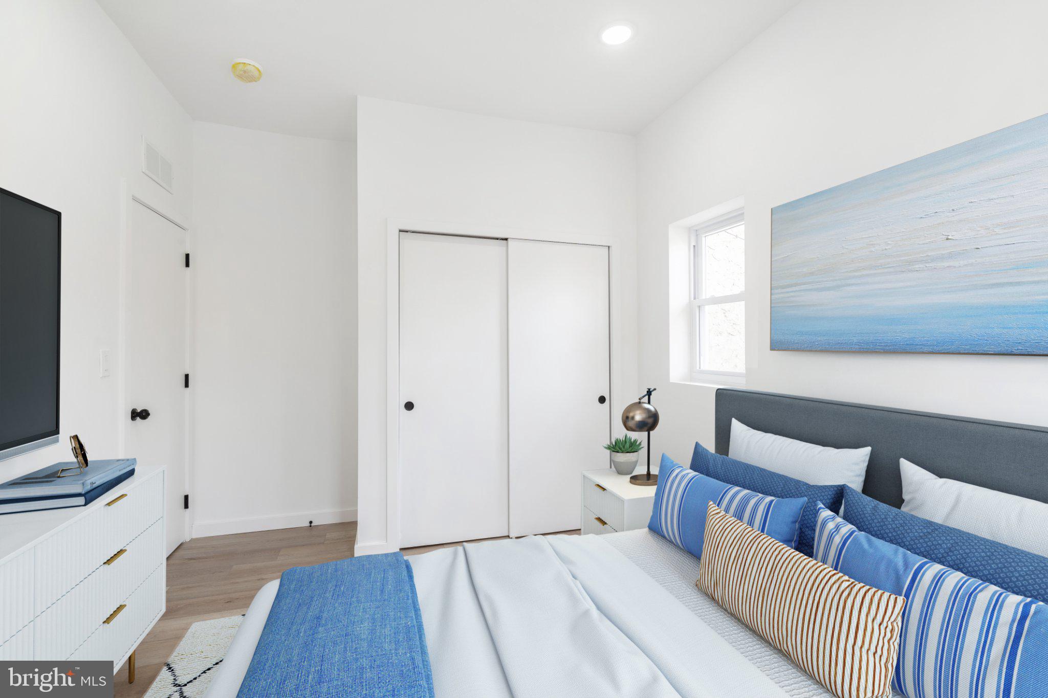 5758 Spruce Street Philadelphia, PA 19139 - Photo 23 of 44 Serene bedroom with coastal vibes.