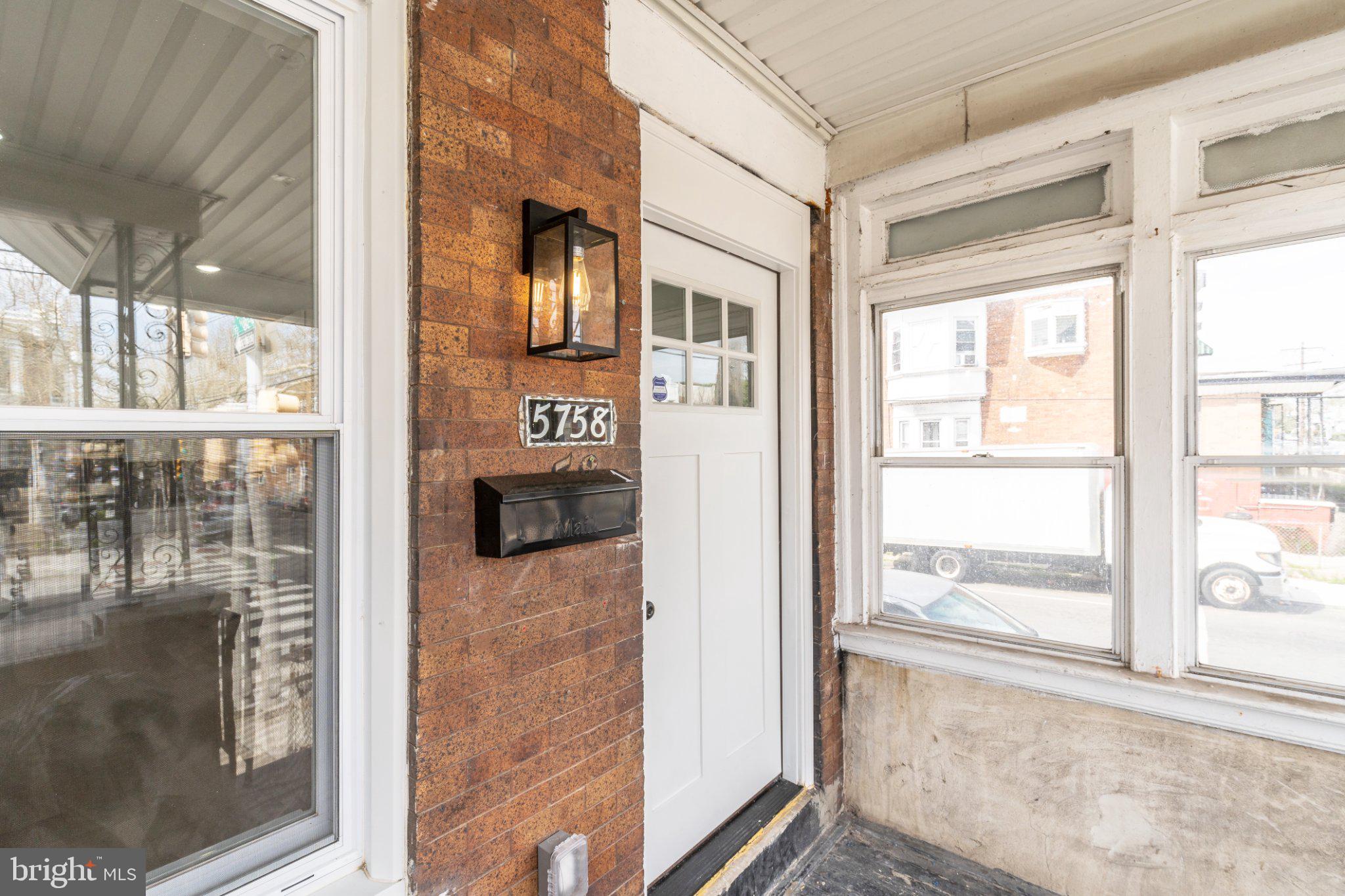 5758 Spruce Street Philadelphia, PA 19139 - Photo 4 of 44 Charming entryway with classic appeal.