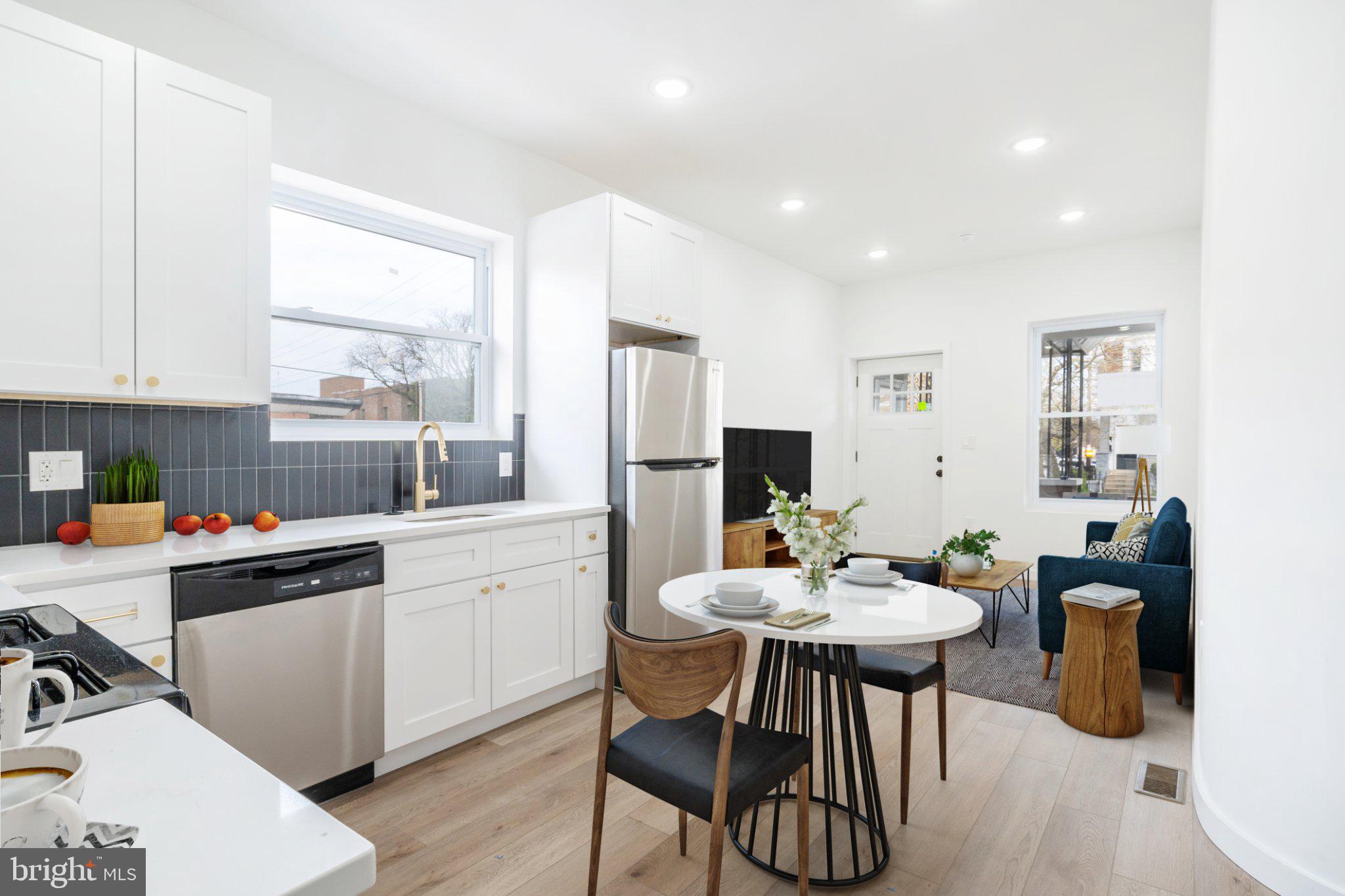 5758 Spruce Street Philadelphia, PA 19139 - Photo 7 of 44 Bright and airy modern kitchen space.