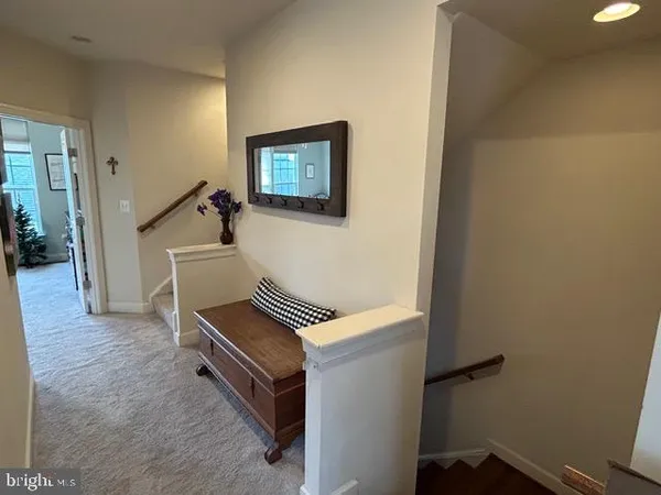 a room with furniture and a window