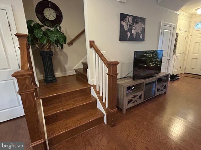8912 Tawes Street Fulton, MD 20759 - Photo 18 of 21 a view of entryway with wooden floor