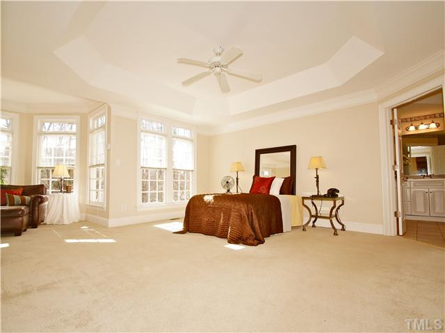 5256 Mill Dam Road Wake Forest, NC 27587 - Photo 14 of 25 ~This main floor master suite is huge! One of kind with a private sitting room and fireplace.~