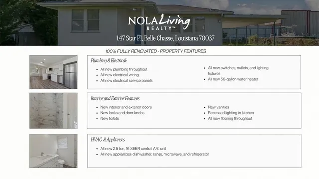 $195,000 | 147 Star Place, Belle Chasse, LA 70037