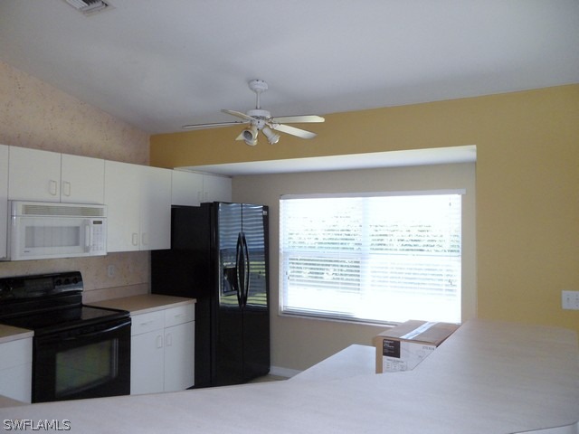 18395 Fern Road Fort Myers, FL 33967 - Photo 9 of 21 a kitchen with a refrigerator and a sink