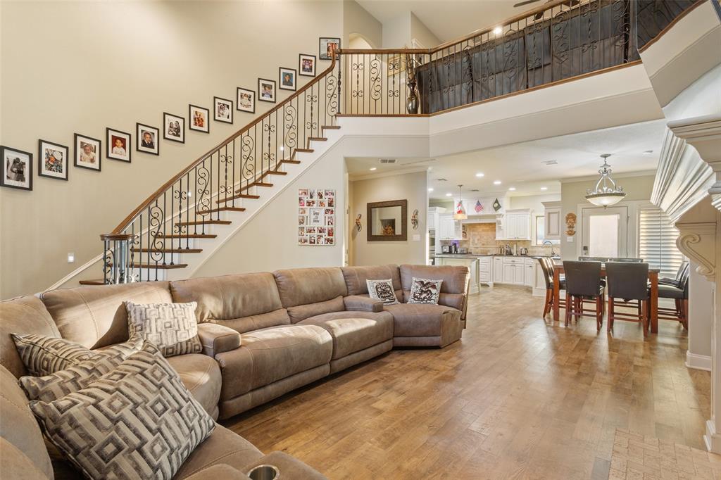 2313 Nicholas Waco, TX 76712 - Photo 6 of 36 a living room with furniture and wooden floor