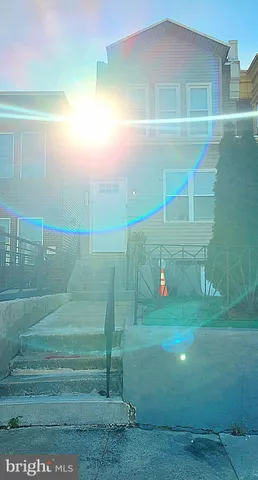 a view of a wooden door