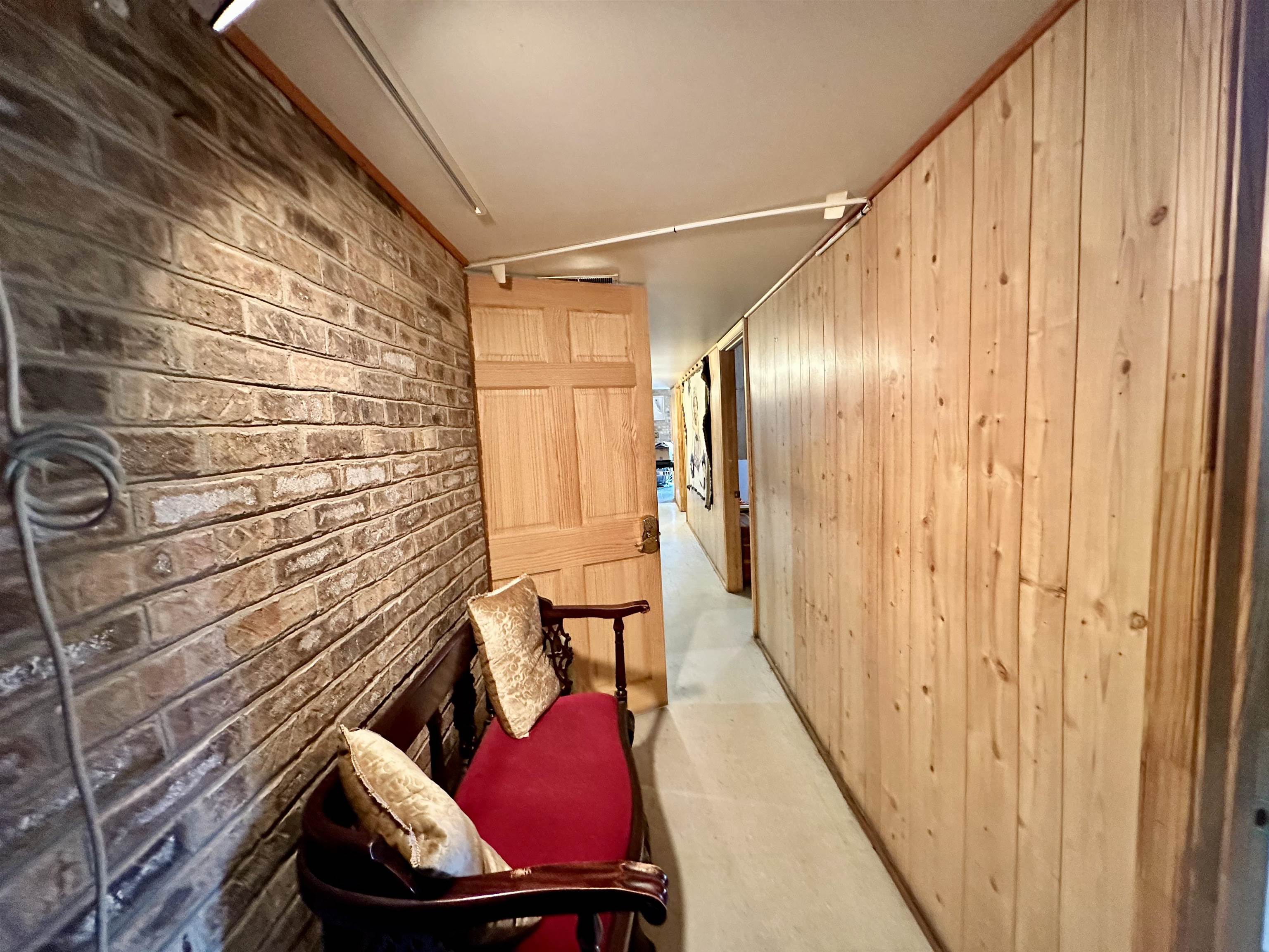 661 Ladd Road Fishersville, VA 22939 - Photo 9 of 14 a view of entryway with wooden walls