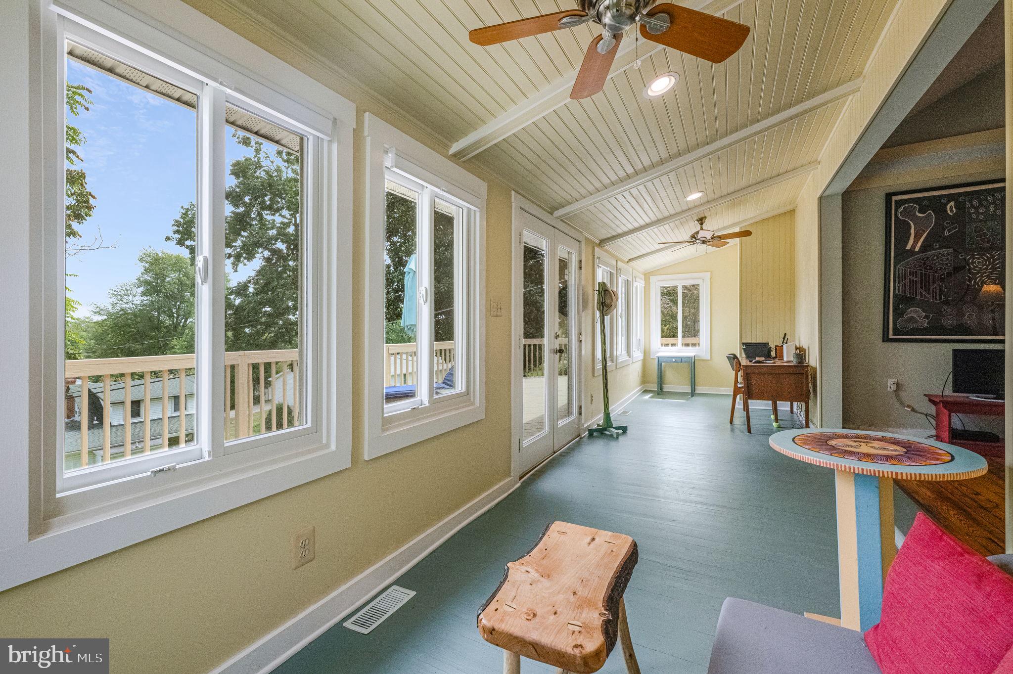4884 Ridge Road Chesapeake Beach, MD 20732 - Photo 26 of 55 Bright and airy sunroom