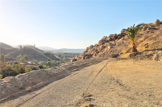a view of a outdoor space with mountain