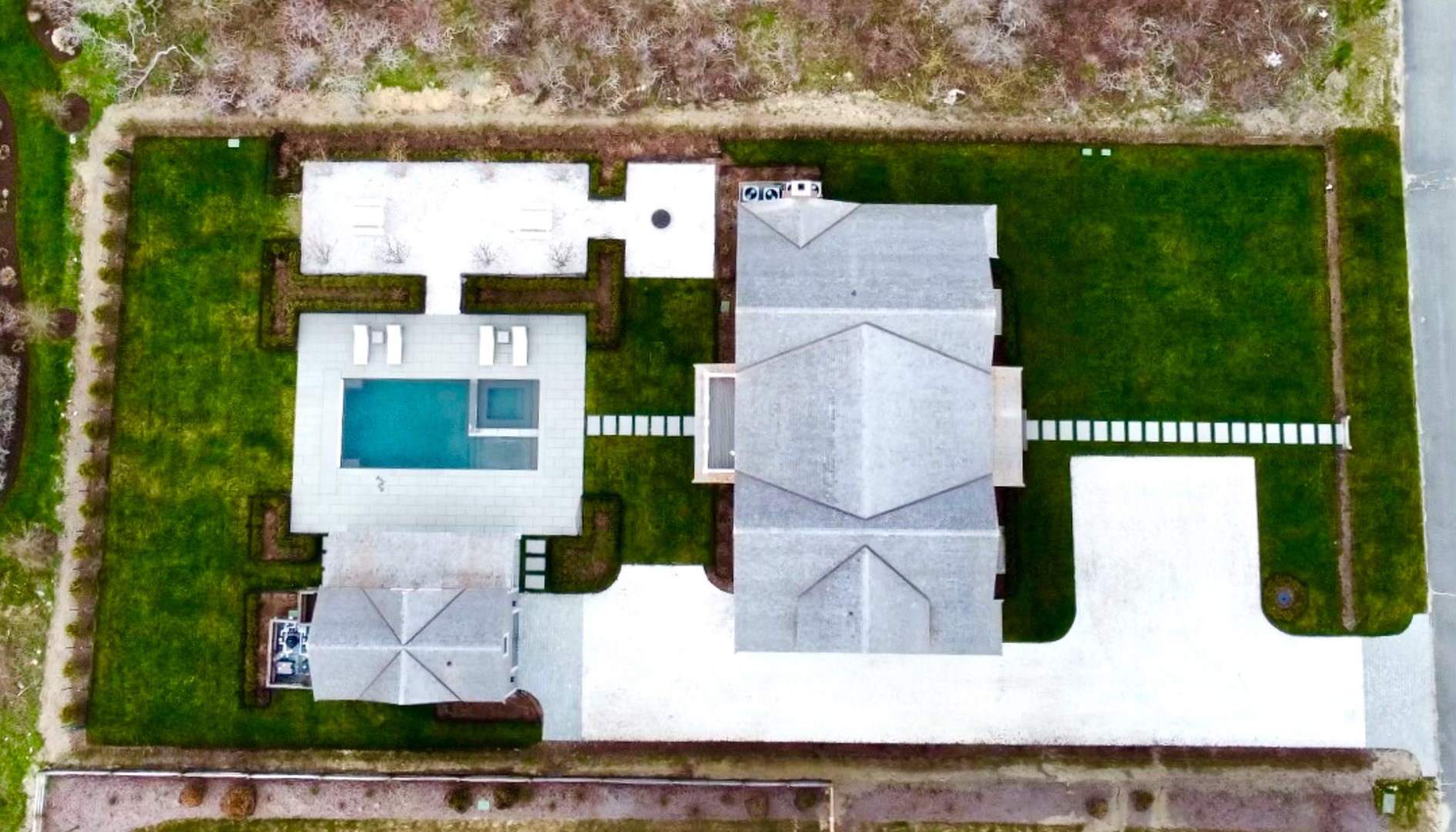 3 Westerwick Drive Nantucket, MA 02554 - Photo 44 of 49 an aerial view of residential houses with outdoor space and parking