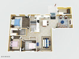 4337 East Pearce Road Phoenix, AZ 85044 - Photo 39 of 39 3D Floor Plan