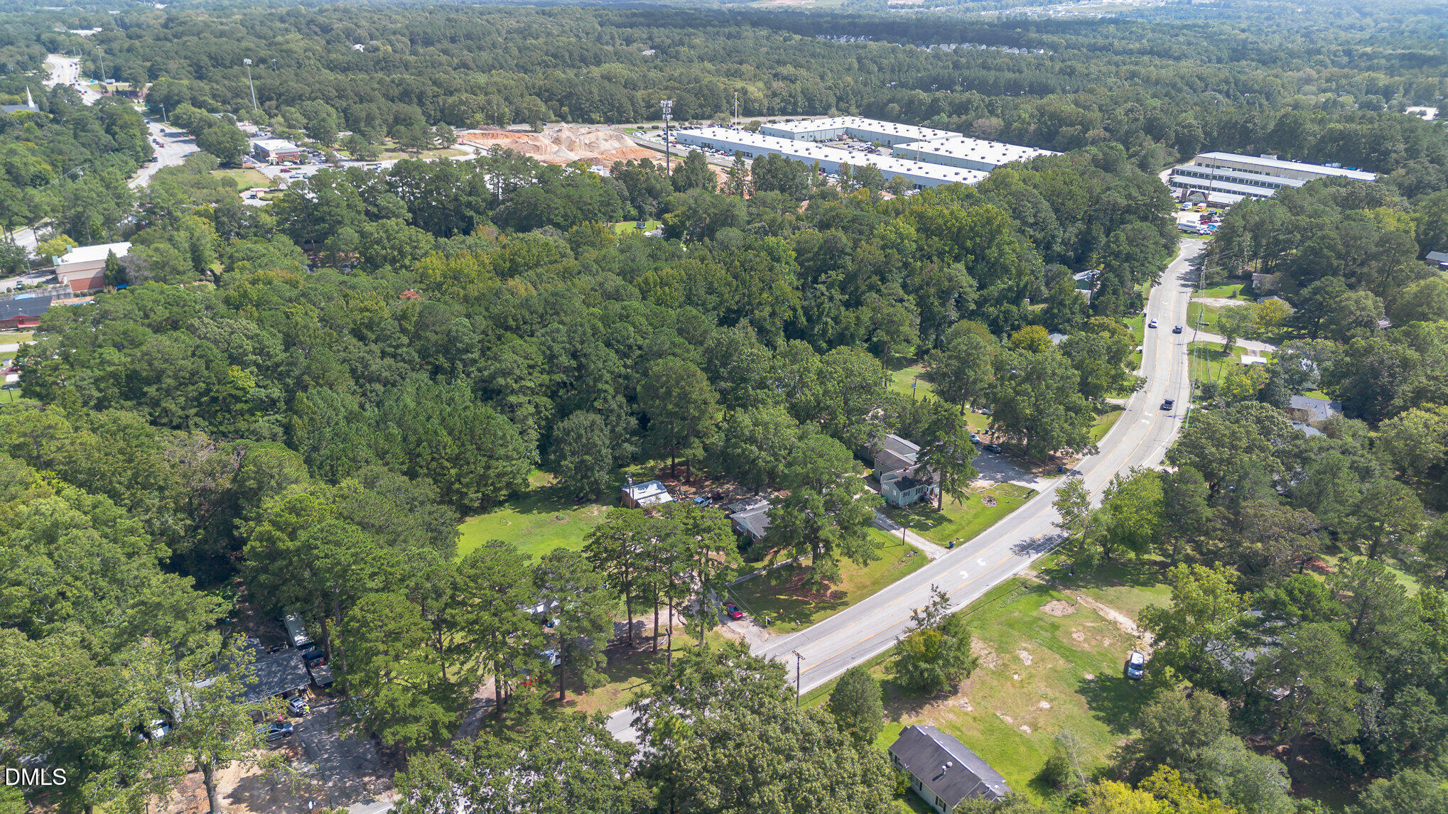 655-659 Sunnybrook Road Raleigh, NC 27610 - Photo 11 of 14 an aerial view of a house with a yard