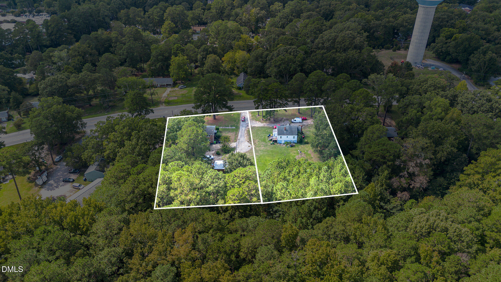 655-659 Sunnybrook Road Raleigh, NC 27610 - Photo 2 of 14 an aerial view of a house with a yard