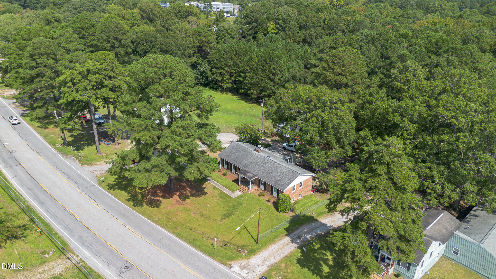 655-659 Sunnybrook Road Raleigh, NC 27610 - Photo 8 of 14 a view of a garden from a balcony