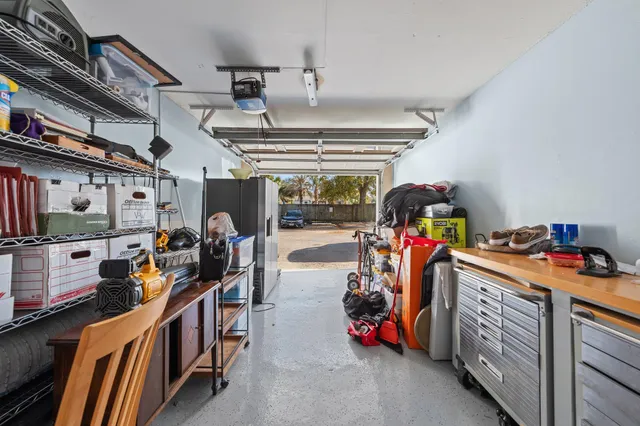 a view of storage and utility room