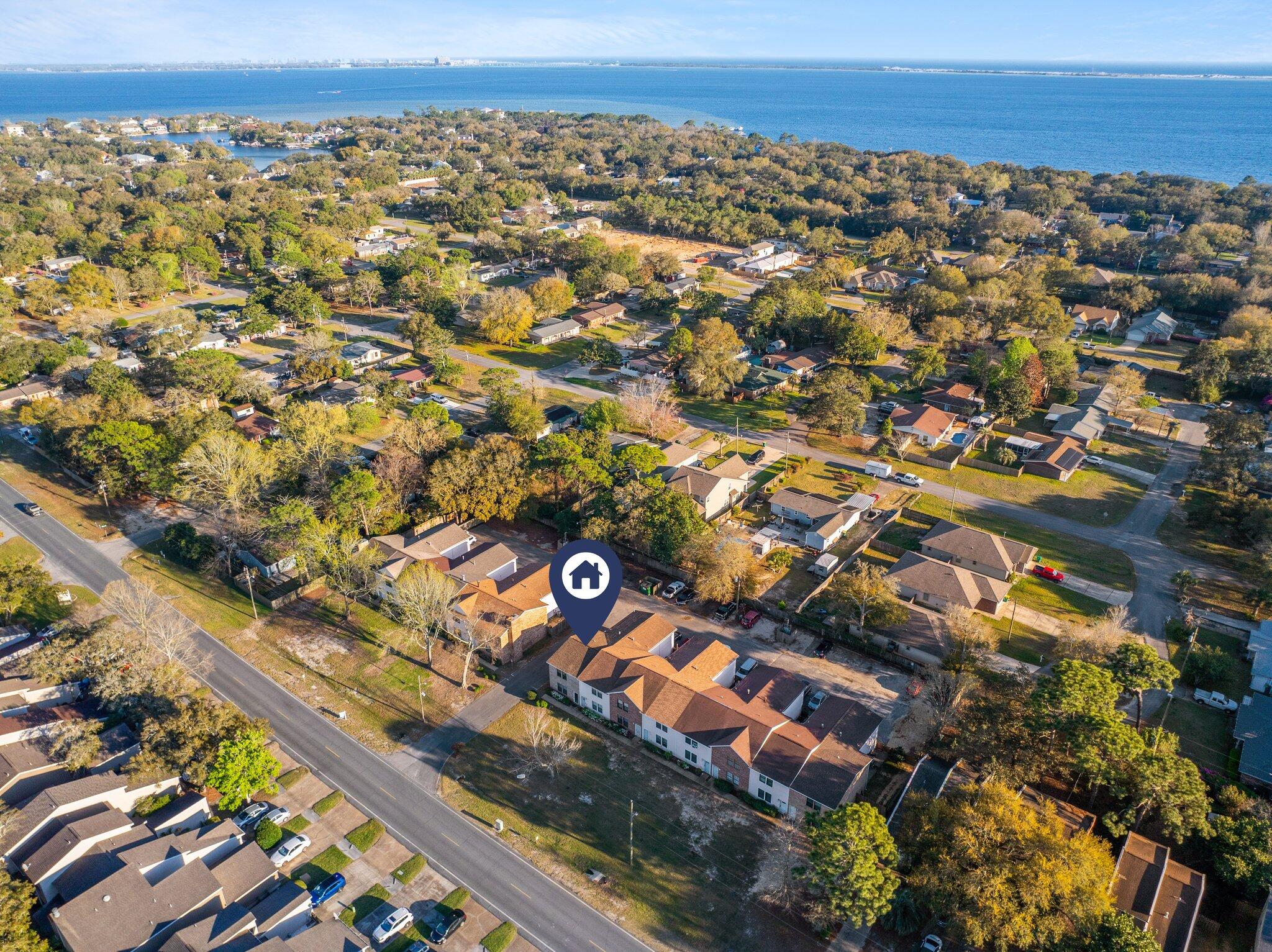 114 4th Avenue Shalimar, FL 32579 - Photo 4 of 59 an aerial view of a city