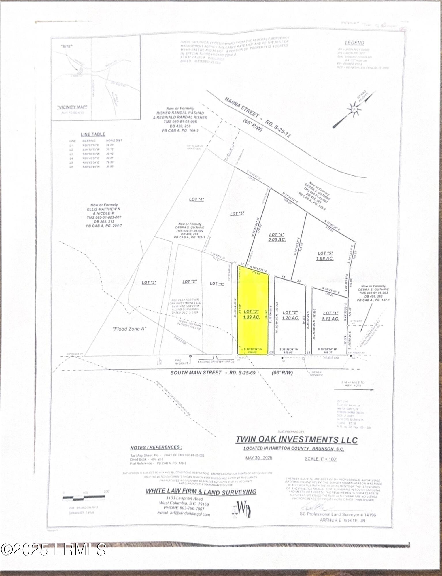 256 South Main Street Brunson, SC 29911 - Photo 1 of 1 Lot 3