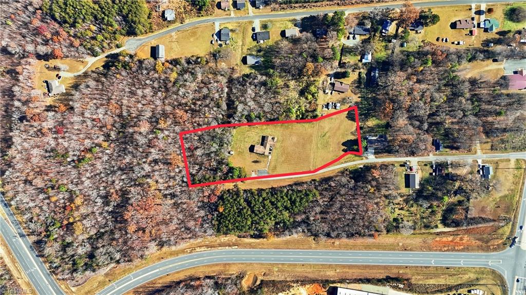201 St Lukes Church Road Mebane, NC 27302 - Photo 23 of 29 Aerial View House lot