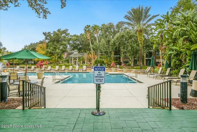 a view of a lake with a house