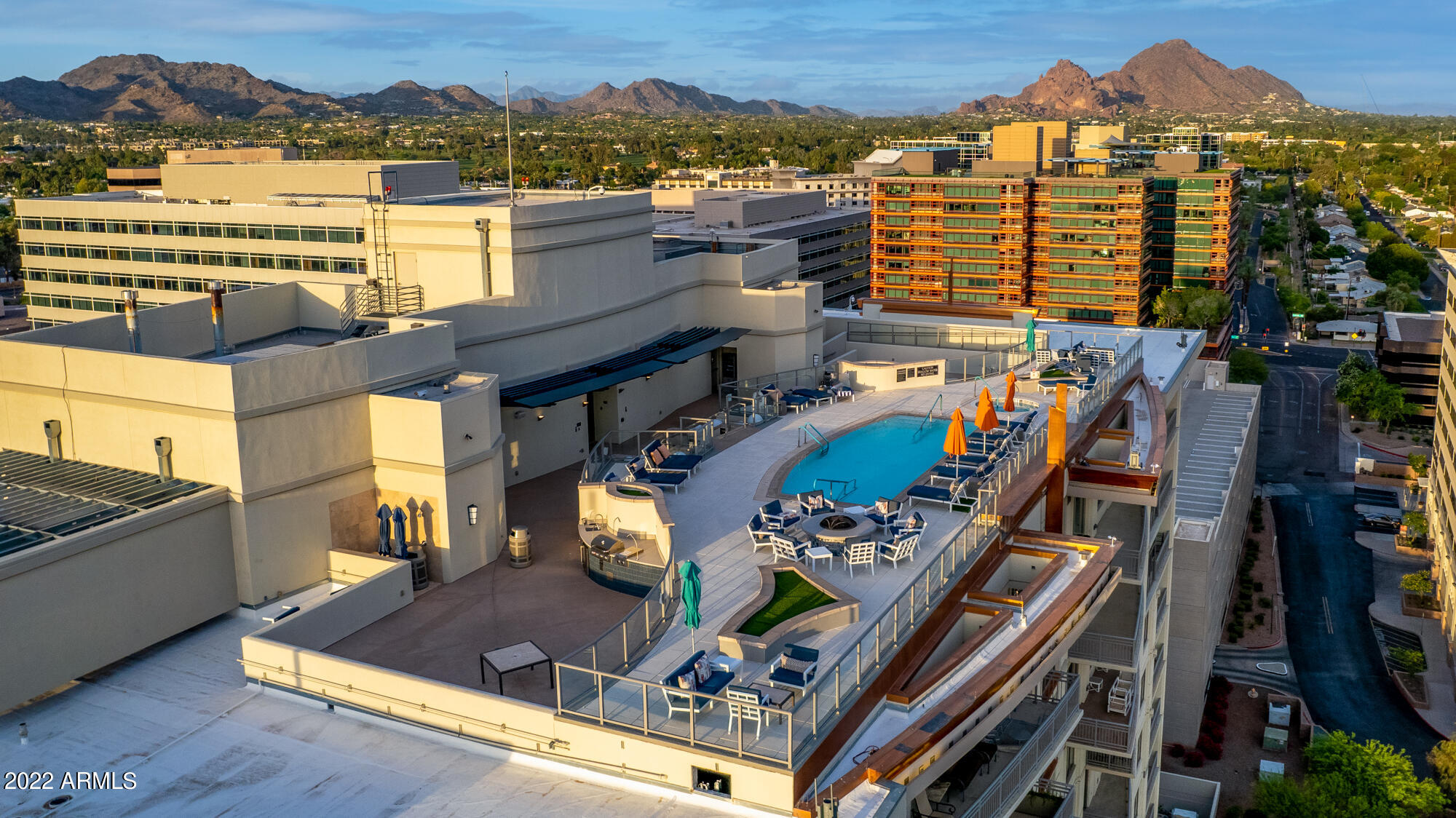 2211 East Camelback Road, Unit 1105/06 Phoenix, AZ 85016 - Photo 68 of 69 Rooftop Amenities