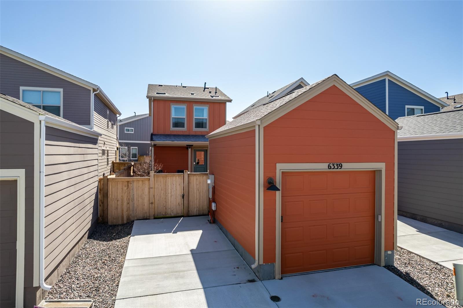 6339 North Hanover Street Denver, CO 80238 - Photo 2 of 24 a view of a house with a outdoor space