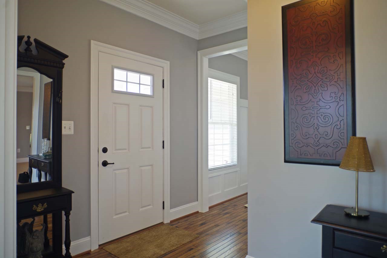184 Ridgemont Road Ruckersville, VA 22968 - Photo 3 of 50 a view of an entryway with wooden floor