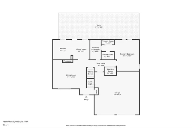 $385,000 | 1529 West Park Street, Olathe, KS 66061