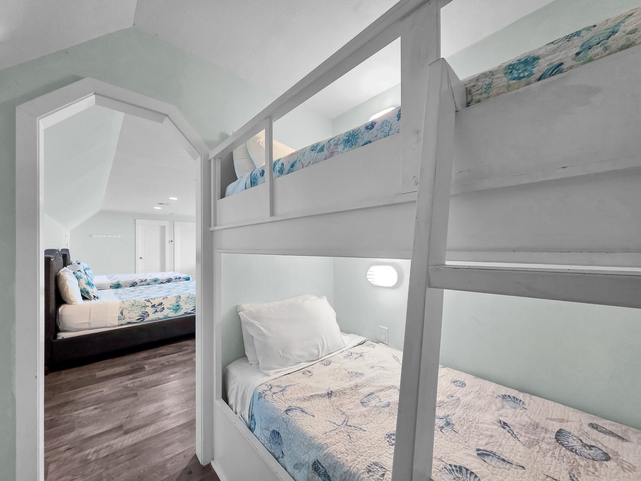 816 South Crystal Beach Road Crystal Beach, TX 77650 - Photo 37 of 48 a bedroom with a bed and window