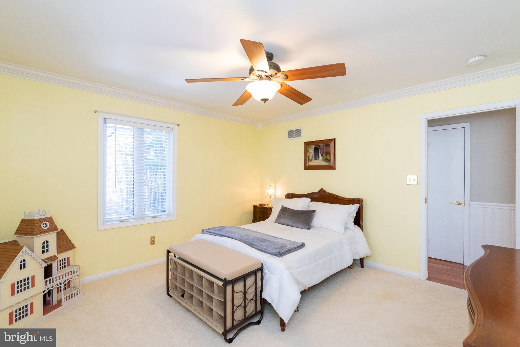 16550 Yeoho Road Sparks, MD 21152 - Photo 21 of 67 a bedroom with a bed and a window