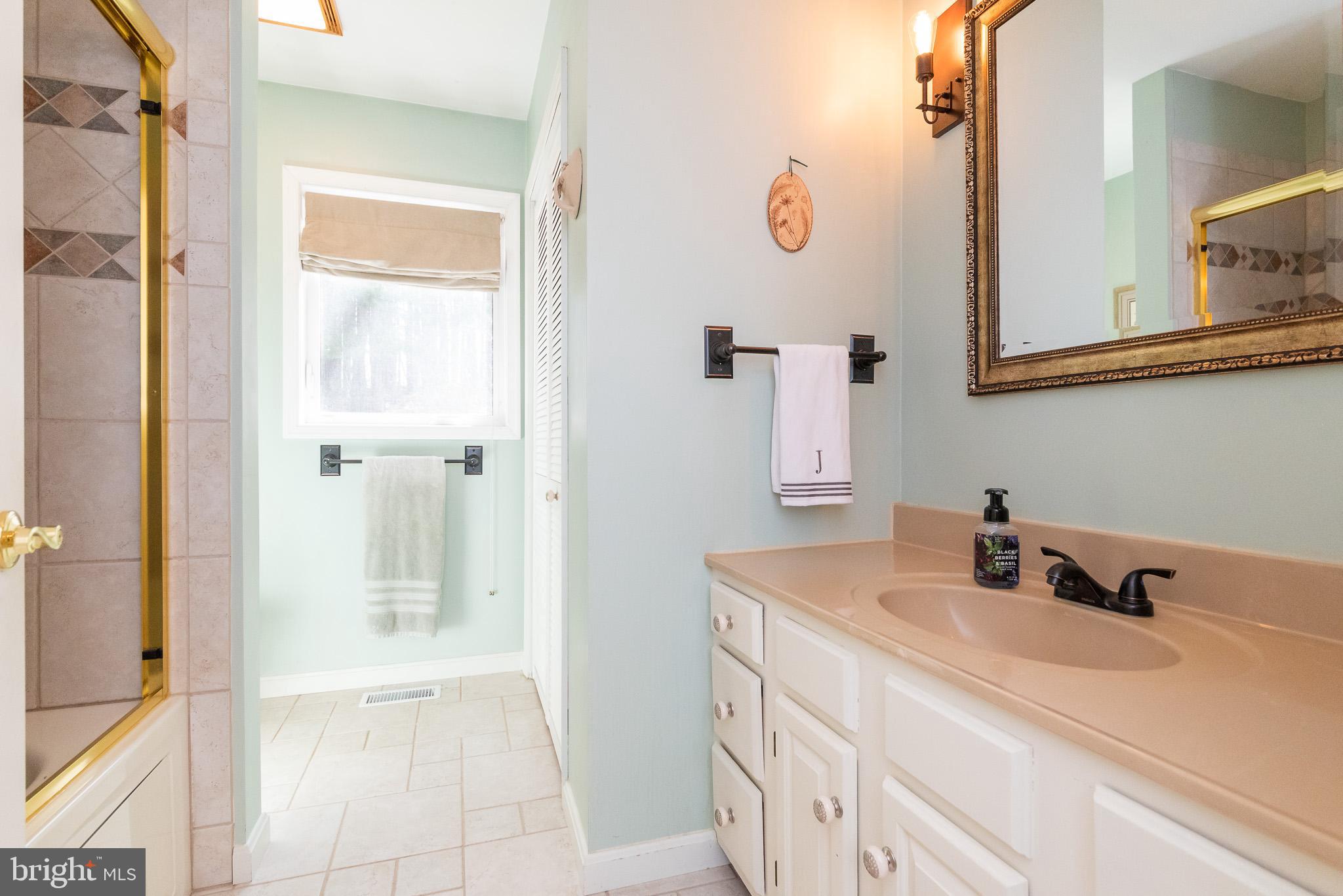 16550 Yeoho Road Sparks, MD 21152 - Photo 25 of 67 a bathroom with a sink and a mirror