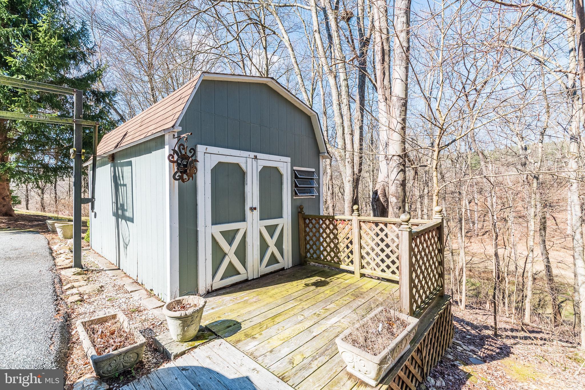 16550 Yeoho Road Sparks, MD 21152 - Photo 60 of 67 Shed with lofted areas for extra storage